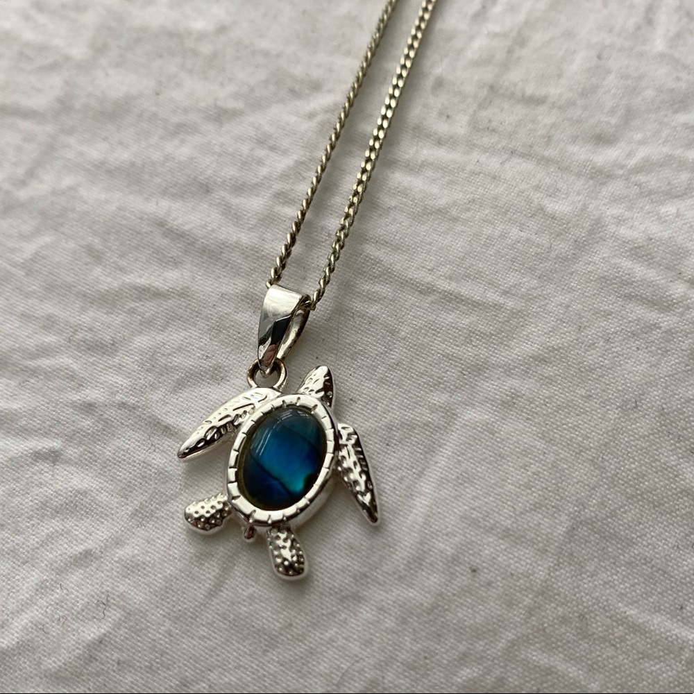 🐢 Sea Turtle Mood Necklace 🐢